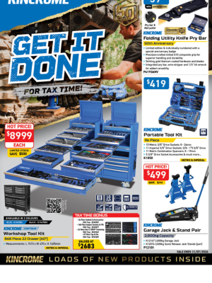 Kincrome - Get It Done Jul 2026